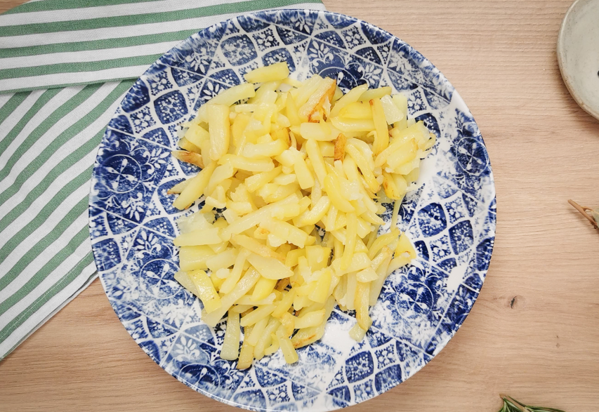 Cómo hacer las mejores patatas fritas caseras. Crujientes por fuera y tiernas por dentro