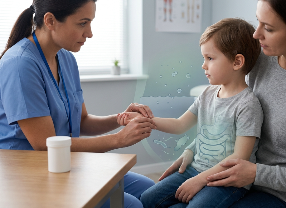 Probióticos para la diarrea infantil: cuándo pueden ayudar y qué debes saber