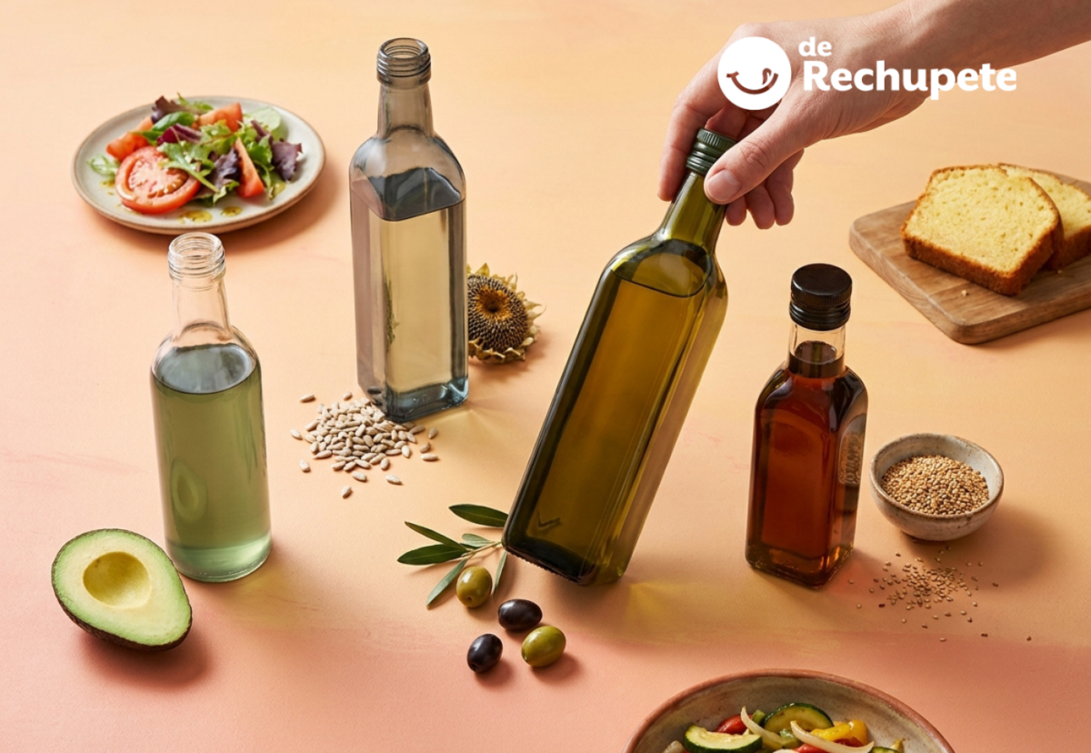 Tipos de aceite: cuál elegir para cocinar, freír, aliñar o dar sabor