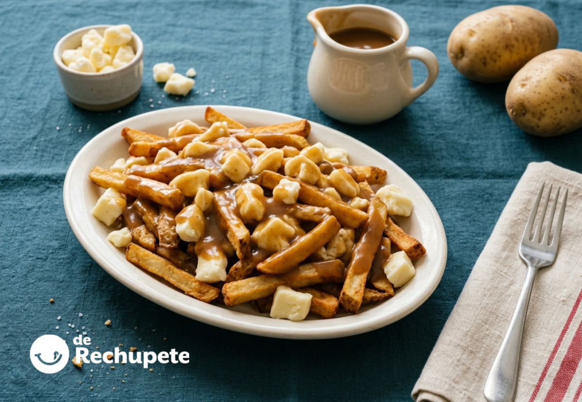 Poutine canadiense, así se prepara la versión clásica de Quebec