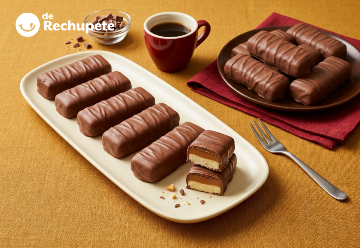 Twix caseros, la versión que se corta y se muerde sin esfuerzo