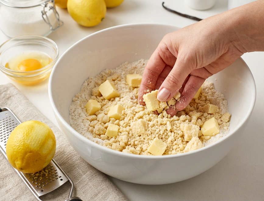 Babbaiola napolitana. La crostata de limón y ricotta de Posillipo