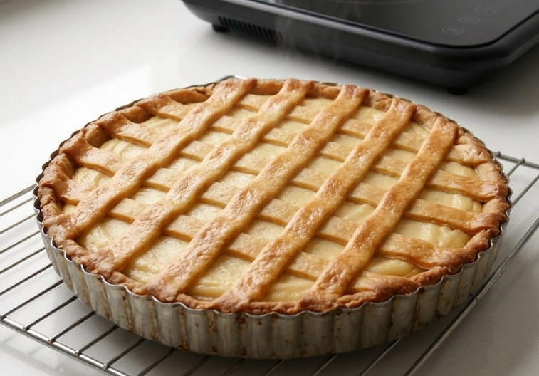 Babbaiola napolitana. La crostata de limón y ricotta de Posillipo