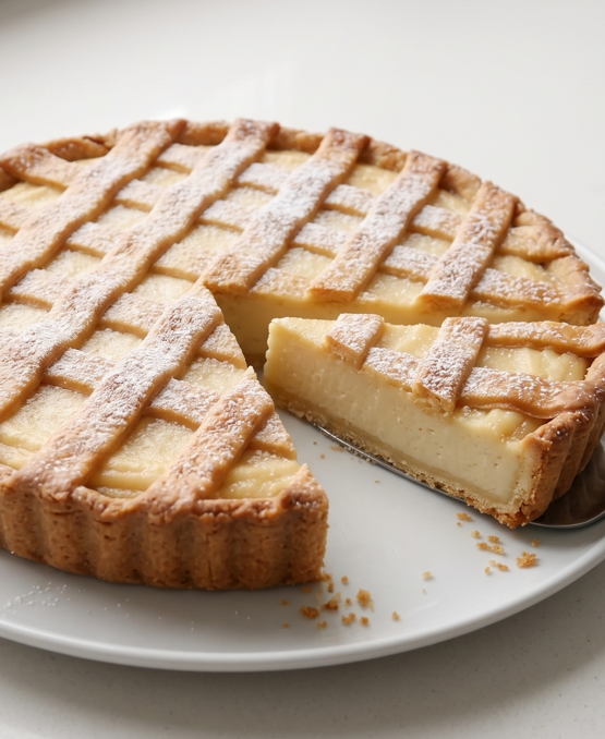 Babbaiola napolitana. La crostata de limón y ricotta de Posillipo