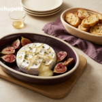 Camembert al horno con higos y miel