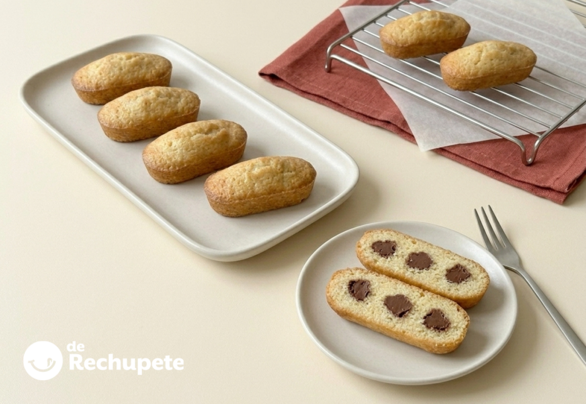 Bollitos Círculo Rojo caseros, rellenos de cacao y avellanas