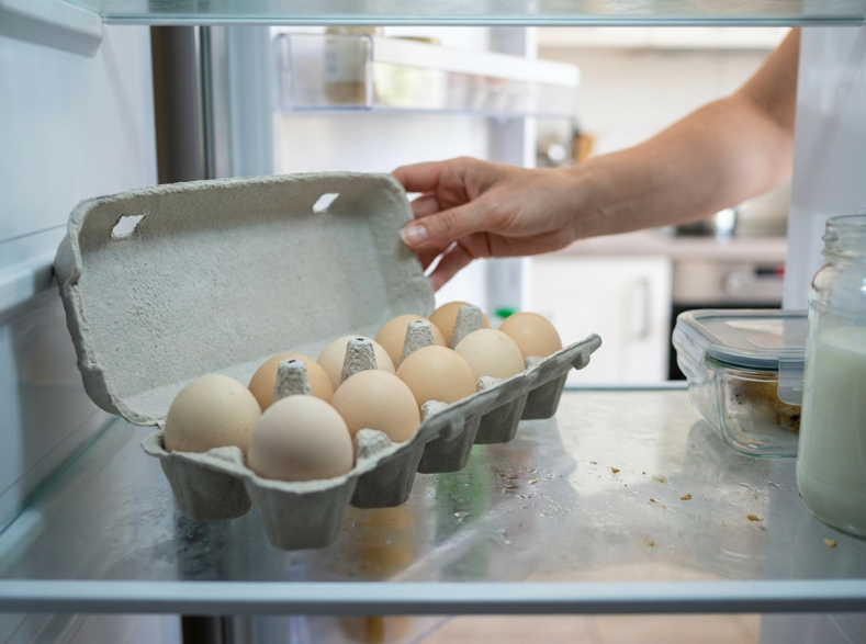 Cómo guardar los huevos en la nevera y por qué no deben ir en la puerta