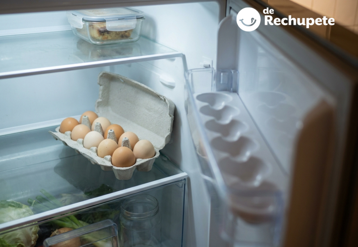 Cómo guardar los huevos en la nevera y por qué no deben ir en la puerta