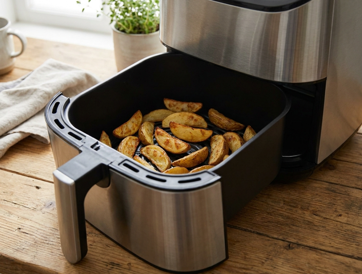 Freidora de aire, mini horno u horno: cuál compensa más según lo que cocines