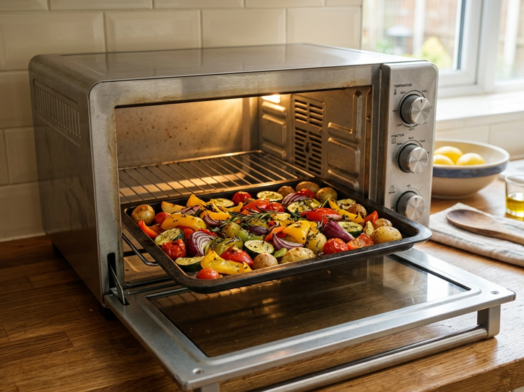 Freidora de aire, mini horno u horno: cuál compensa más según lo que cocines