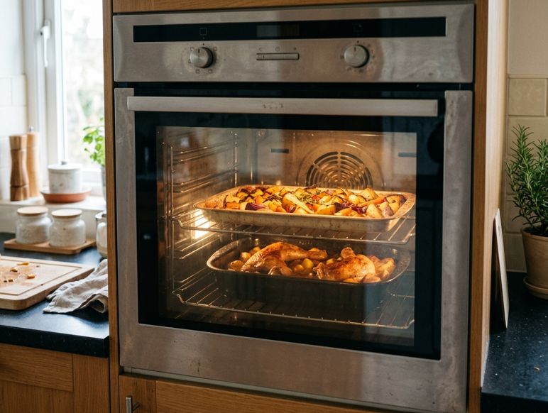 Freidora de aire, mini horno u horno: cuál compensa más según lo que cocines