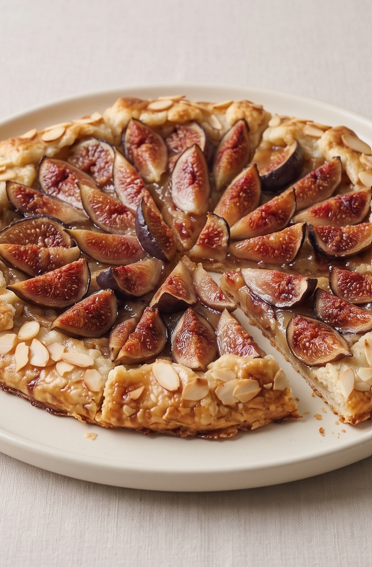 Galette de higos, una tarta rústica de masa crujiente y centro jugoso
