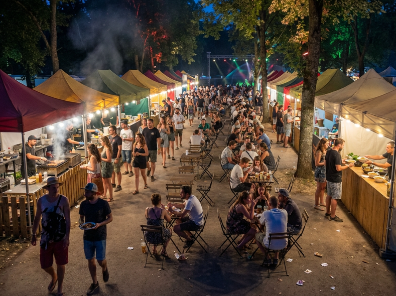 La comida también se sube al escenario: los festivales convierten la gastronomía en parte del espectáculo