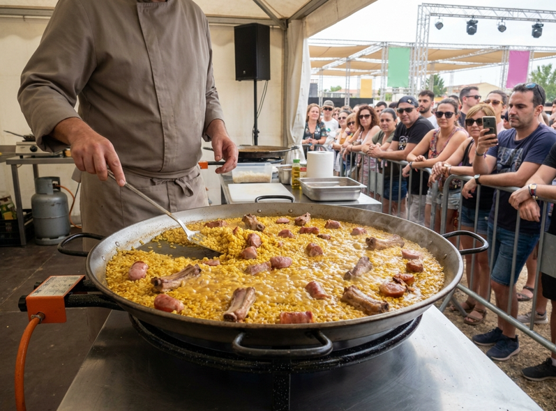 La comida también se sube al escenario: los festivales convierten la gastronomía en parte del espectáculo