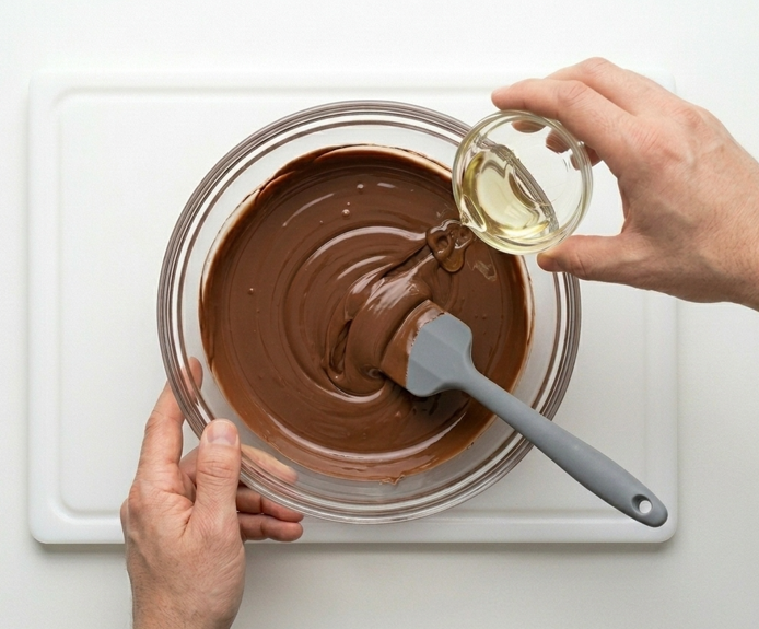 Huesitos caseros, capas crujientes cubiertas de chocolate