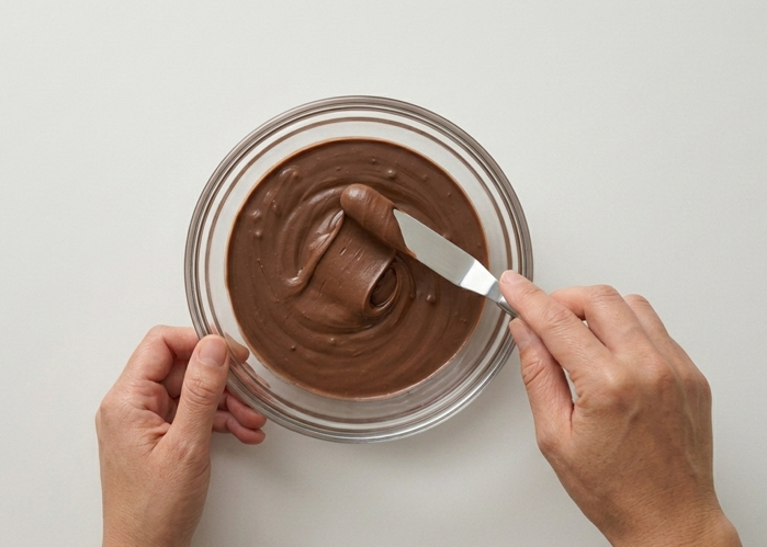 Huesitos caseros, capas crujientes cubiertas de chocolate