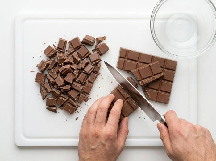 Huesitos caseros, capas crujientes cubiertas de chocolate