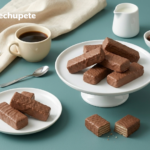 Huesitos caseros, capas crujientes cubiertas de chocolate