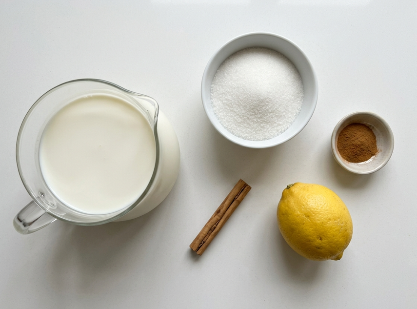 Leche rizada granadina, un postre diferente