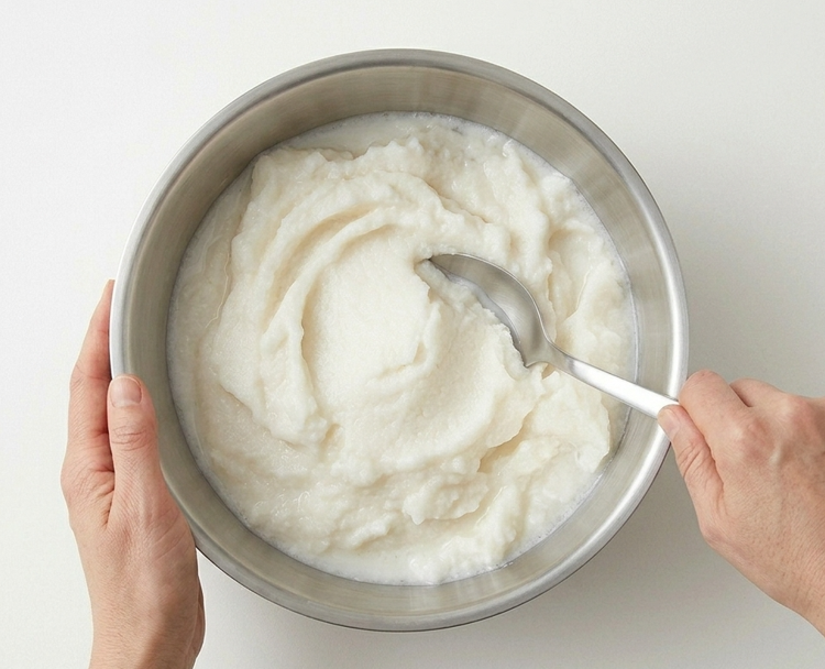 Leche rizada granadina, un postre diferente
