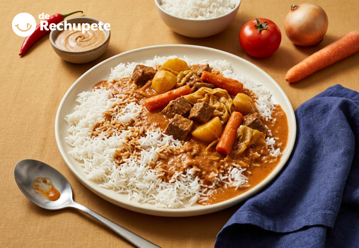 Mafé de ternera, el estofado de cacahuete al estilo senegalés