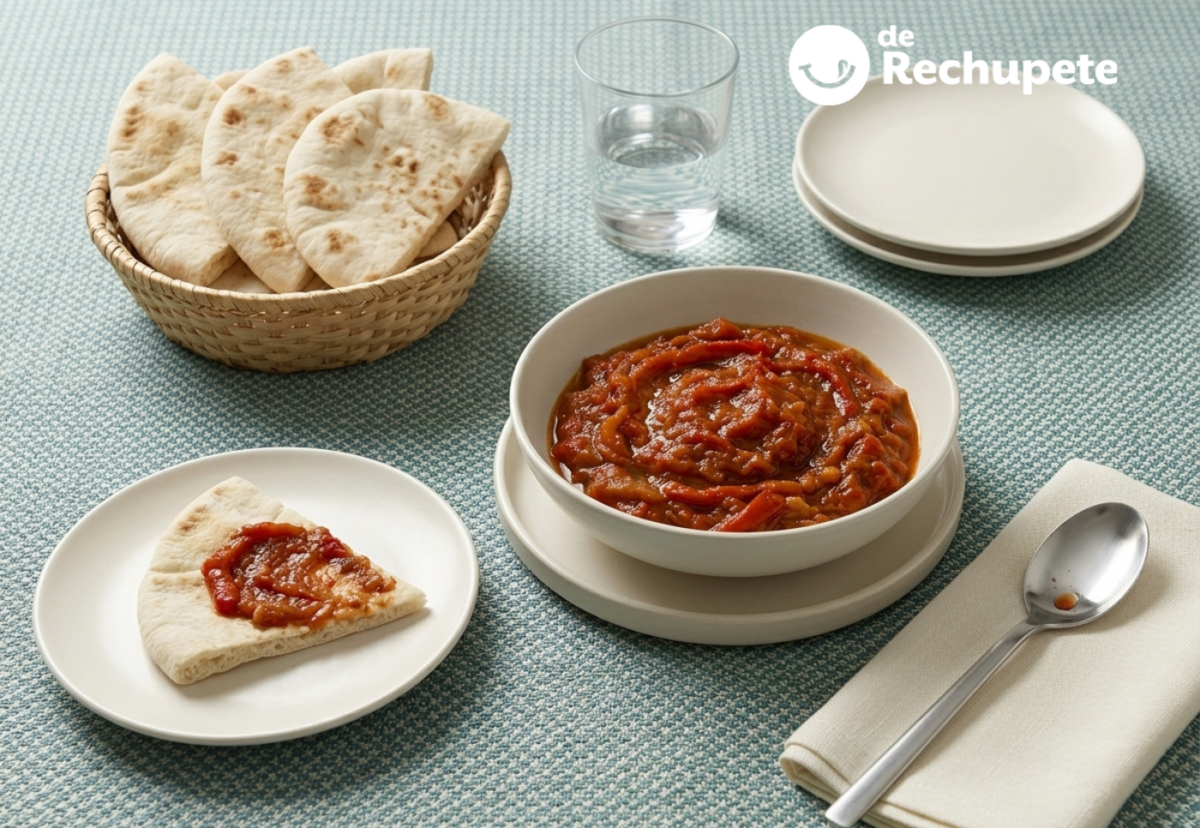 Matbuja, la ensalada cocida de tomate y pimiento del Magreb e Israel
