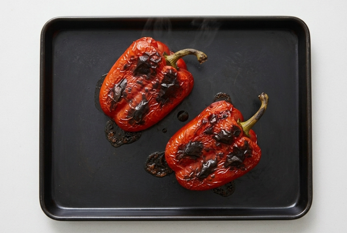 Matbuja, la ensalada cocida de tomate y pimiento del Magreb e Israel