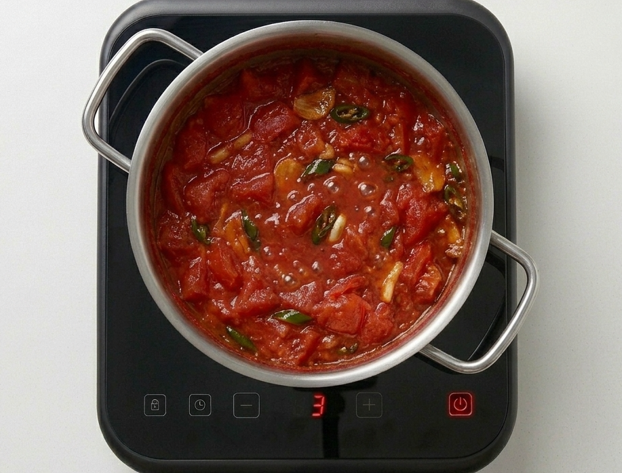 Matbuja, la ensalada cocida de tomate y pimiento del Magreb e Israel
