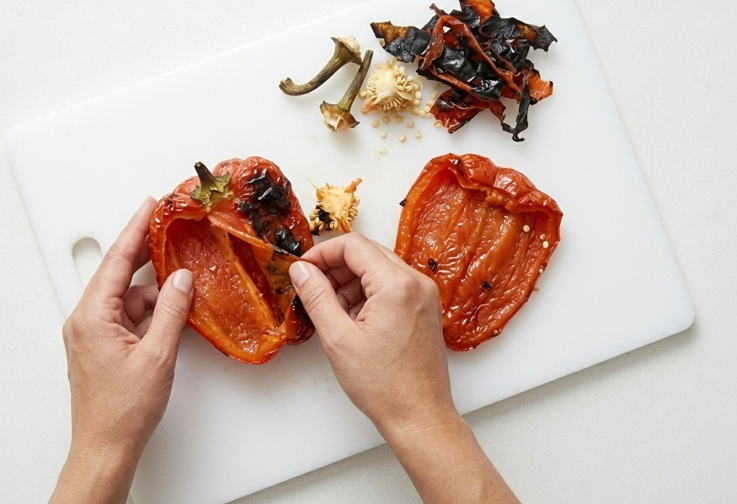 Matbuja, la ensalada cocida de tomate y pimiento del Magreb e Israel