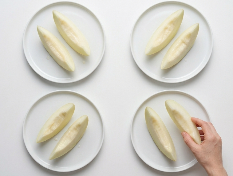 Melón con jamón clásico, la versión sencilla de toda la vida