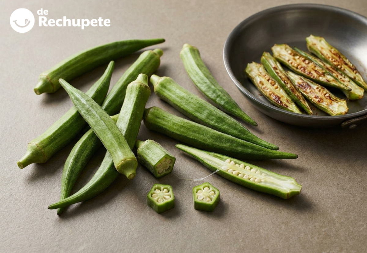 Okra. La verdura que muchos miran y pocos se atreven a cocinar
