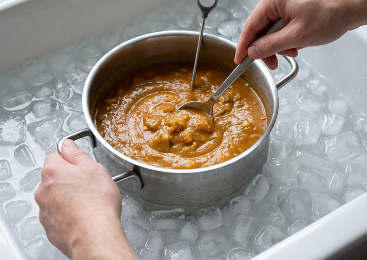 ¿Es peligroso meter una olla con comida en el frigorífico? Cómo enfriarla sin riesgos