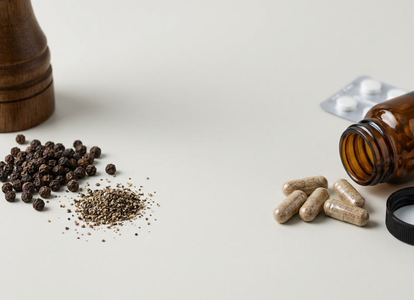 Cómo la pimienta negra y el aceite de oliva pueden ayudarnos a aprovechar mejor algunos nutrientes