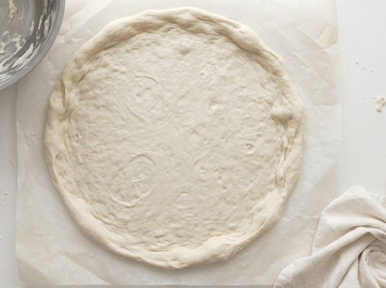 Pizza de higos, queso y jamón serrano