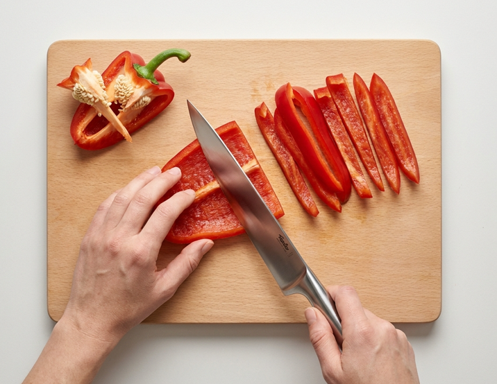 Cómo secar pimientos para emplear en la cocina