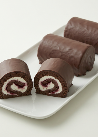 Tigretón casero, con bizcocho fino y cobertura de chocolate crujiente