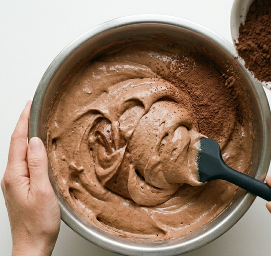 Tigretón casero, con bizcocho fino y cobertura de chocolate crujiente