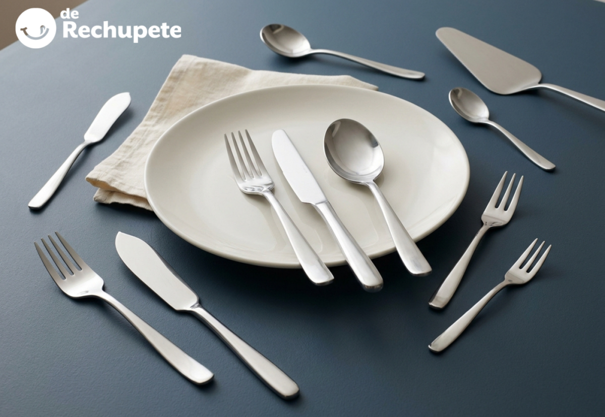 Tipos de cubiertos y para qué sirve cada uno