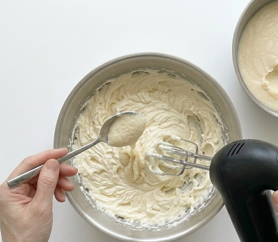 Twinkies caseros o Bucaneros de vainilla, con su relleno blanco