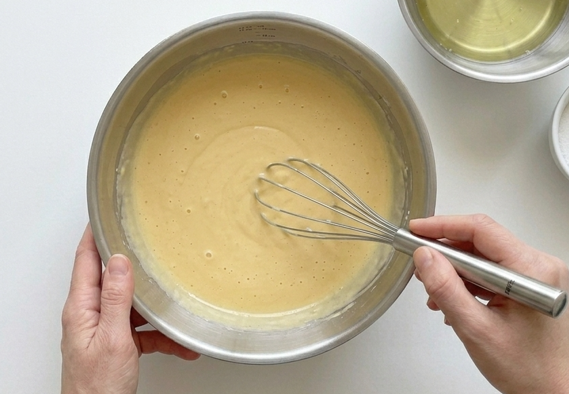 Twinkies caseros o Bucaneros de vainilla, con su relleno blanco
