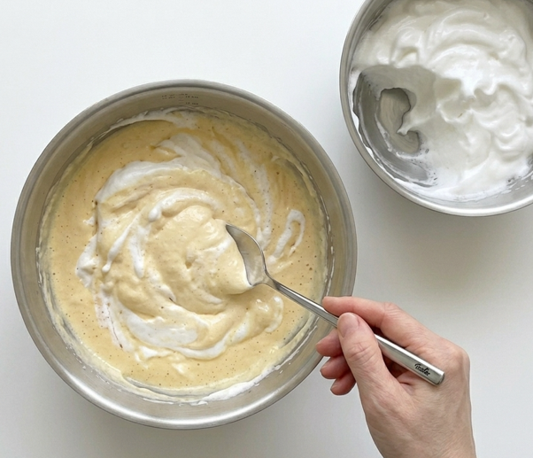 Twinkies caseros o Bucaneros de vainilla, con su relleno blanco