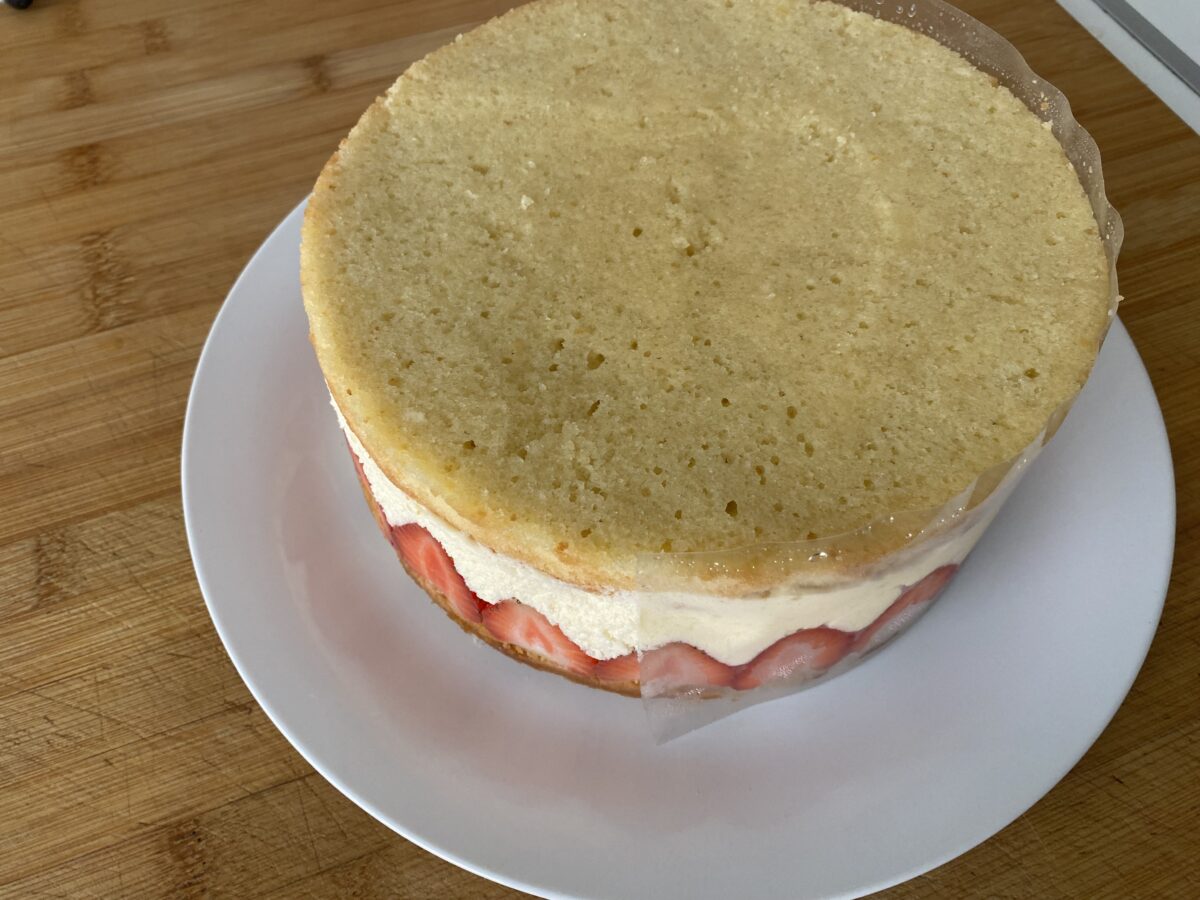 Tarta Fraisier de fresas: receta francesa paso a paso como en pastelería
