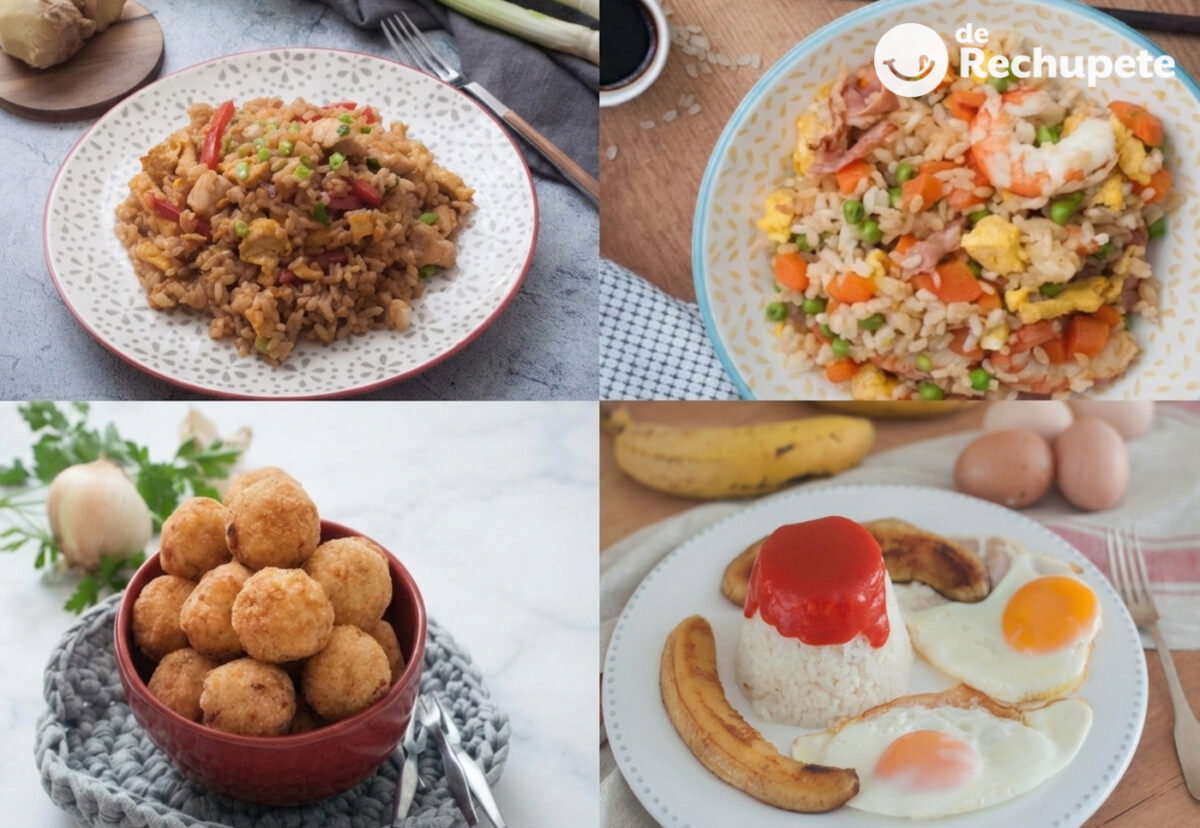  recetas para aprovechar el arroz blanco que te ha sobrado
