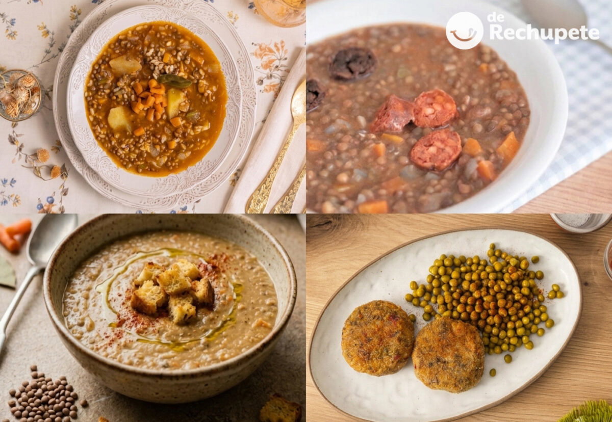 Las mejores recetas con lentejas. Ideas fáciles, tradicionales y originales para disfrutarlas todo el año