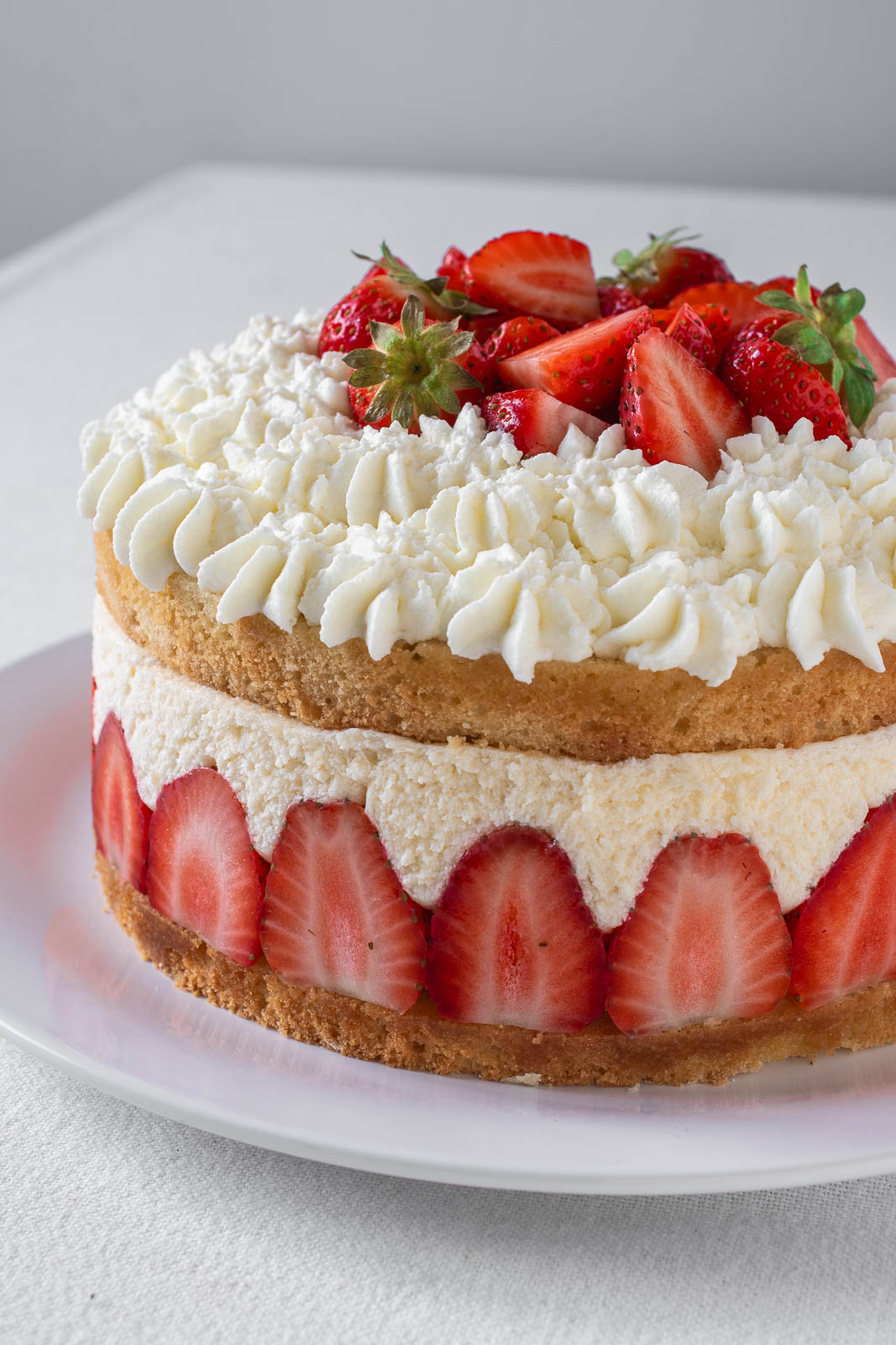 Tarta Fraisier de fresas: receta francesa paso a paso como en pastelería
