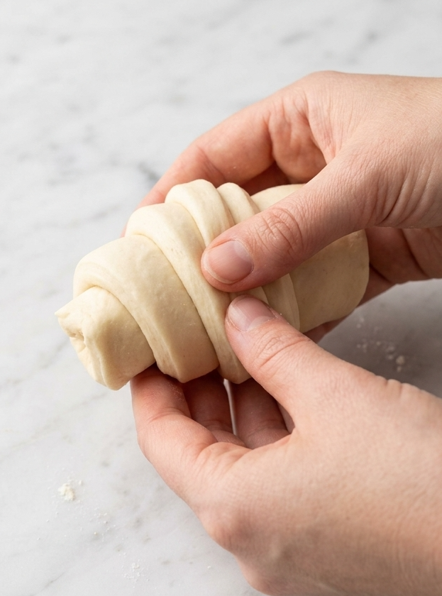 Xuxos de crema. Masa hojaldrada, frita y rellena de crema pastelera