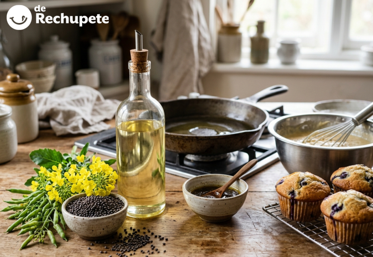 Aceite de canola: qué es, por qué también se llama aceite de colza y para qué sirve