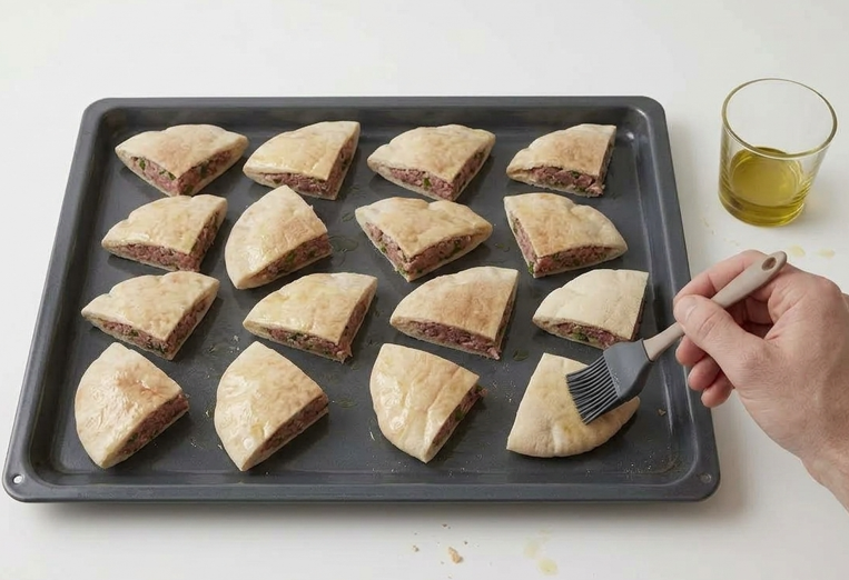 Arayes, las «empanadas» de carne de Oriente Próximo hechas con pan de pita