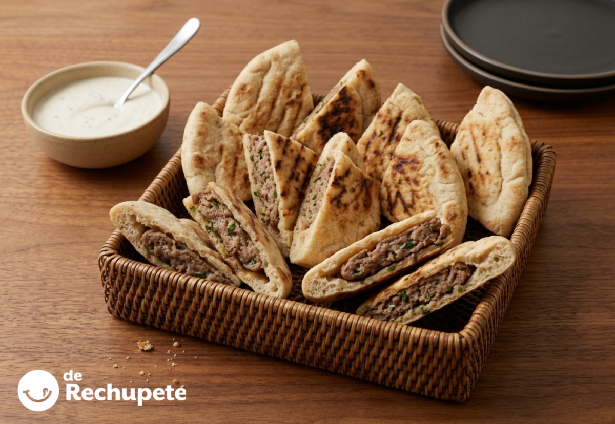 Arayes, las «empanadas» de carne de Oriente Próximo hechas con pan de pita