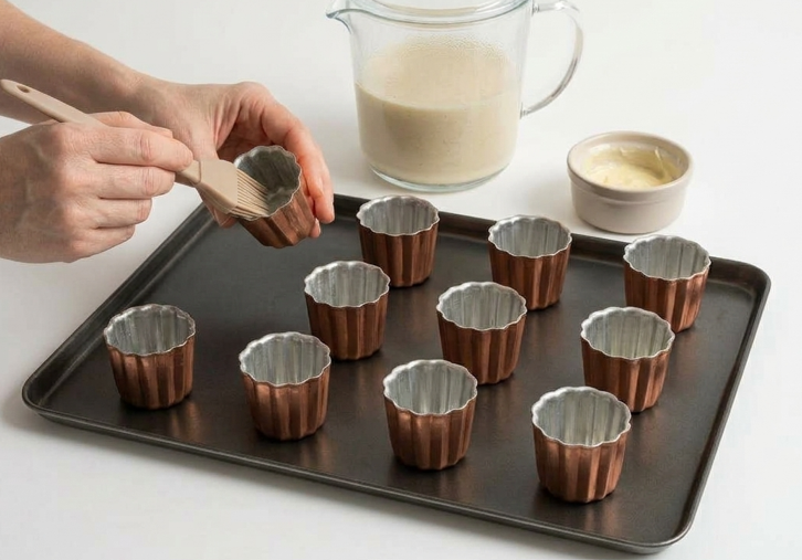 Canelés de Burdeos: corteza caramelizada y corazón cremoso